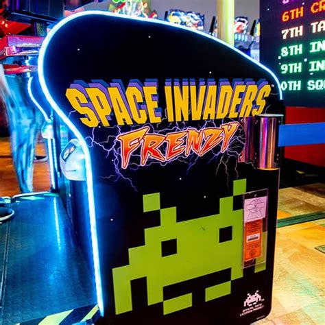 Space Invaders Frenzy Raw Thrills Betson Enterprises