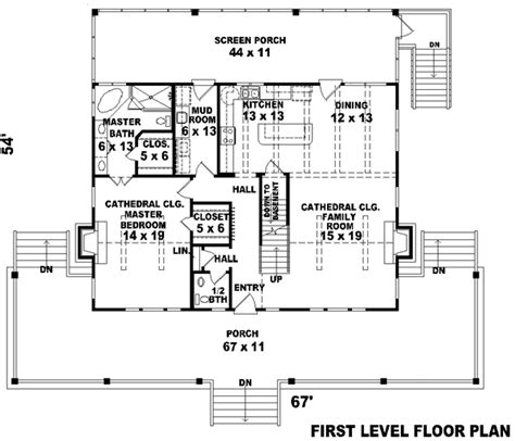Country House Plan 3 Bedrooms 2 Bath 2200 Sq Ft Plan 6 316