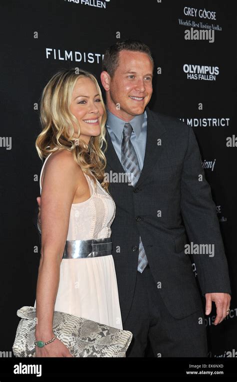 Los Angeles Ca March 18 2013 Cole Hauser And Wife Cynthia Daniel At