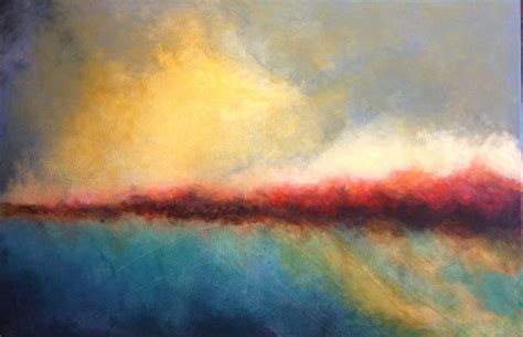 Atmospheric Abstract Painting Abstract Painting Abstract