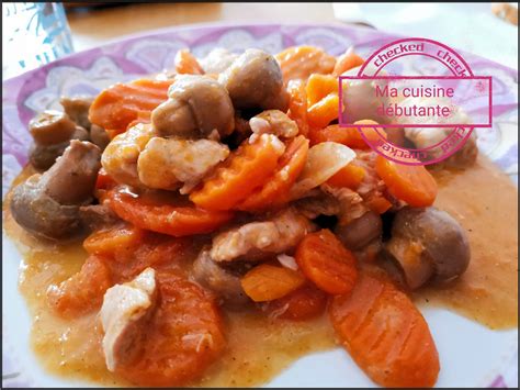 Filet dinde et ses carottes à la sauce curry coco au companion Ma