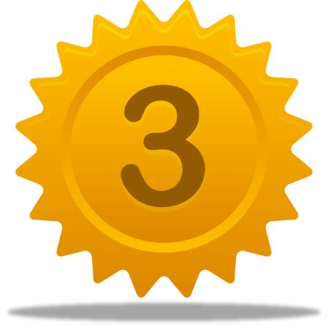 Pinpng.com collects million of free transparent png images, cliparts and icons. Number 3 Icon - Pretty Office 11 Icons - SoftIcons.com