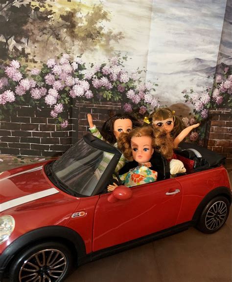 Sindy With Her Friends Cruising In Her New Car Sindy Doll Toy Car
