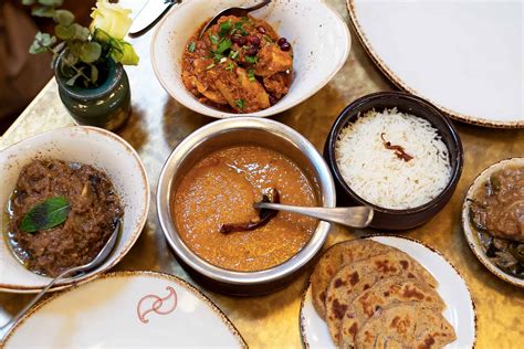 Indian food is spicy, flavourful, varied and simply delicious. Indian home cooking at Asma Khan's Darjeeling Express in ...