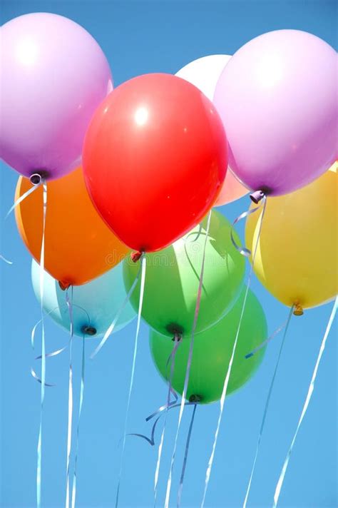 Many Multi Colored Balloons Stock Photo Image Of Pink Creative 9928132