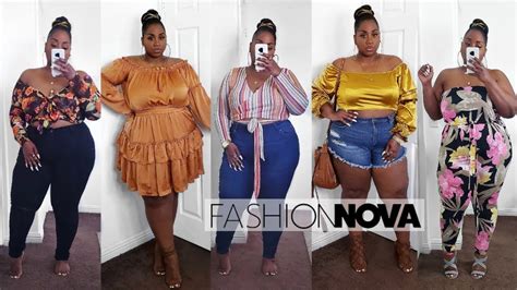 Early Summer Haul Plus Size Fashion Nova Curve Haul 2019