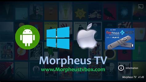 Morpheus tv apk is an android application for movies and tv series, this is one of the most popular android application for android users. Morpheus TV APP for Android, iOS, Windows PC Free Download ...