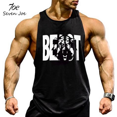Seven Joe Brand Clothing Bodybuilding Fitness Men Tank Top Workout