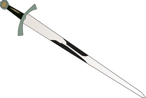Black Grey Sword Clip Art at Clker.com - vector clip art ...