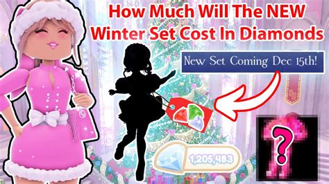 How Much Will The NEW WINTER SET Cost In Diamonds Royale High My