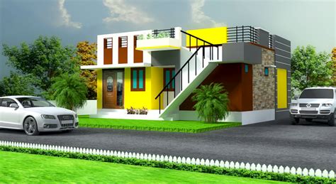 Simplex House Elevation Best Exterior Design Architectural Plan
