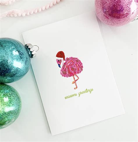 Glitter Christmas Card Quick And Easy Craft Pineapple Paper Co