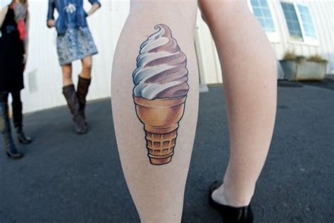 This Ice Cream Cone Tattoo Dessert Tattoo Ideas Ice Cream Tattoo Dessert Tattoo Ice