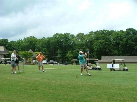 Golfers Network And Enjoy Yourself At The Same Time Golf Tournament Soccer Field Tournaments