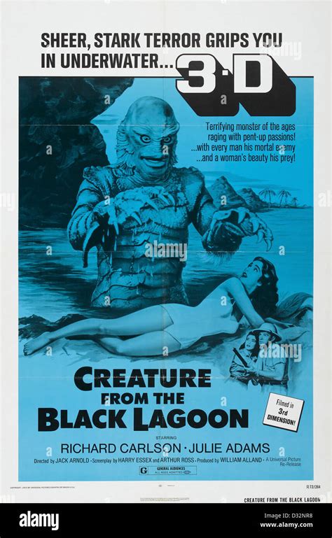 Creature From The Black Lagoon Stock Photo Alamy