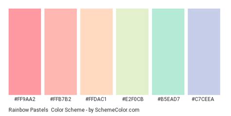 Aesthetic Pastel Color Palette With Codes Insanity Follows