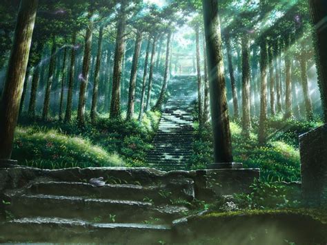 Ethereal Forest Anime Background Anime Scenery Studio Ghibli Background