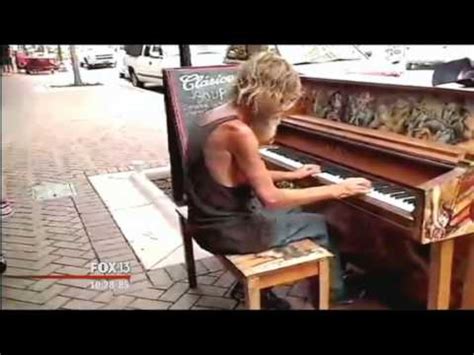 Homeless Piano Player Youtube