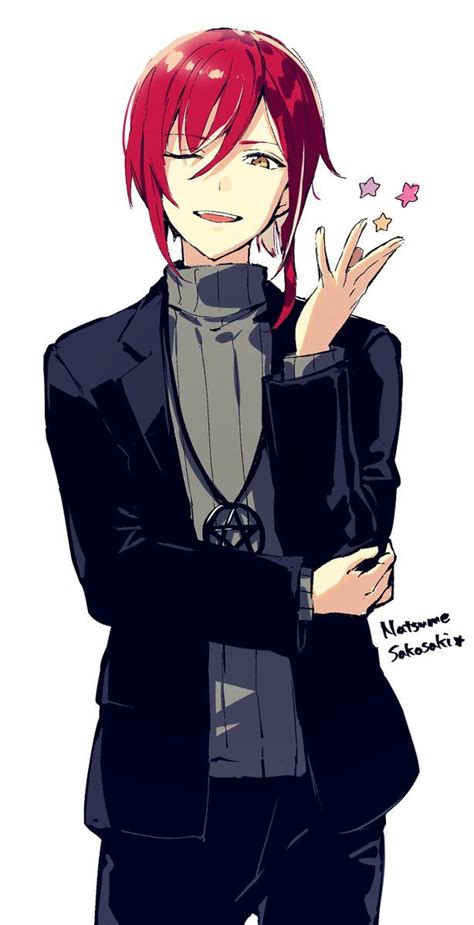 Edamaru On Twitter Anime Boy Hair Anime Red Hair Anime