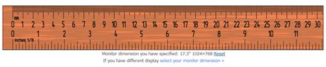 Online Ruler Actual Sizeinch Cm And Draggable Free Online Ruler