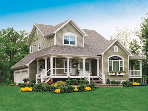 Basements can also be added to many of our other existing duplex house plans. Alfred Country Farmhouse Plan 032D-0341 | House Plans and More