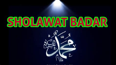 Sholawat Badar Youtube
