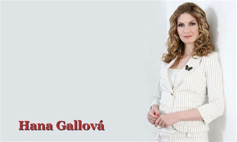 Hana šafránková is on facebook. Filmovízia: Hana Gallová