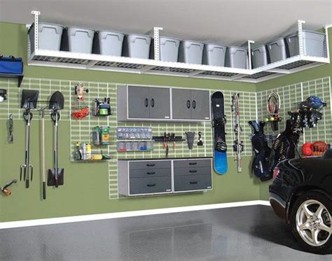 Save precious garage floor space and maximize your storage by checking out these nifty garage ceiling storage lift options. DIY Garage Ceiling Storage | The Owner-Builder Network