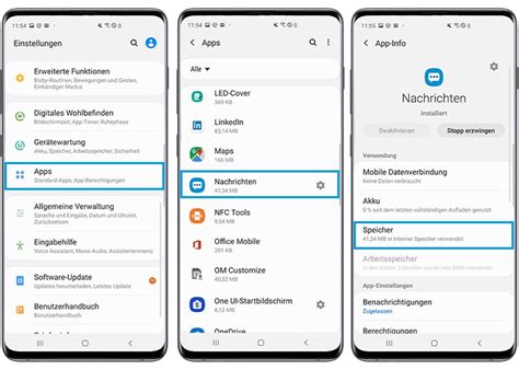 Wie lösche ich bei meinem Samsung Galaxy Cache und Cookies? | Samsung