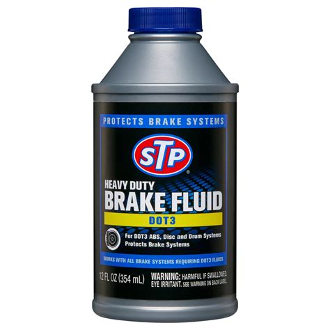 Stp Heavy Duty Brake Fluid Dot3 Shop Motor Oil And Fluids At H E B