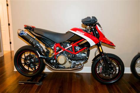 Open clutch cover ducati hypermotard 1100 1100s 1100evo sp. 2012 Ducati Hypermotard 1100 Evo SP Corsa, Pikes Peak ...