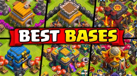 Best Bases For Every Town Hall Level Clash Of Clans Youtube