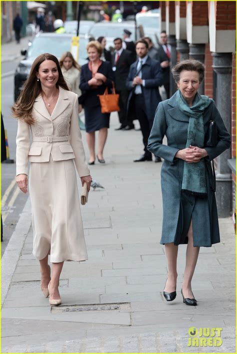 Duchess Kate Middleton And Princess Anne Do First Ever Joint Royal Outing