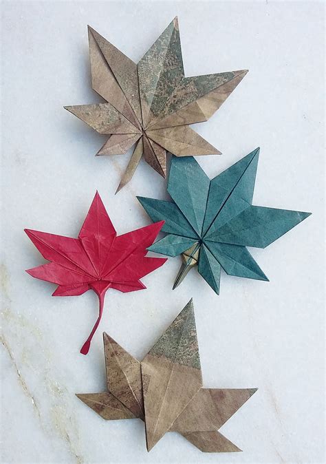 This Week In Origami Autumn Leaves Edition Geometric Origami