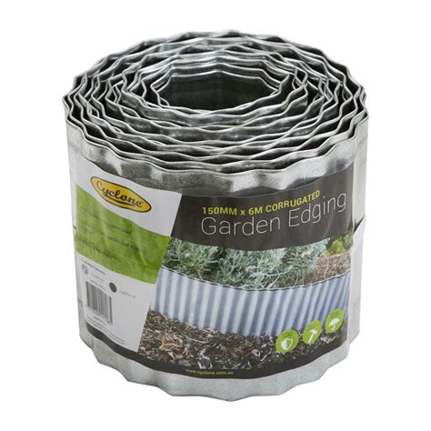 Cyclone 150mm X 6m Corrugated Garden Edging Bunnings Australia