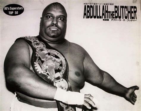 Abdullah The Butcher Pro Wrestling Wrestling Mma