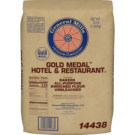 Gold Medal™ Hotel And Restaurant™ Bakers Flour All Purpose Enriched
