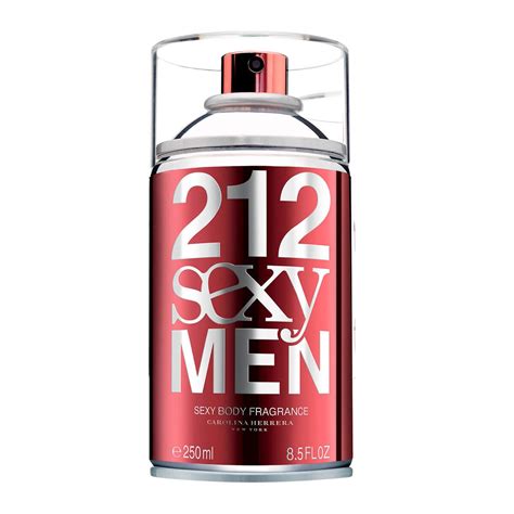 Body Spray Carolina Herrera 212 Sexy Men Masculino Sephora