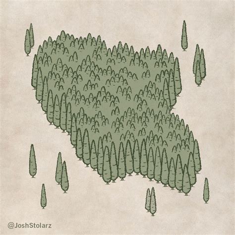 How To Draw Forests — Mapeffects Josh Stolarz Fantasy Map Making