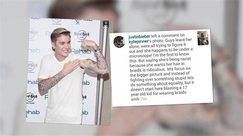Justin Bieber Defends Kylie Jenners Cornrows Post Splash News Tv