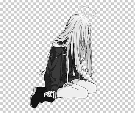 35 Latest Aesthetic Depressed Anime Girl Black And White