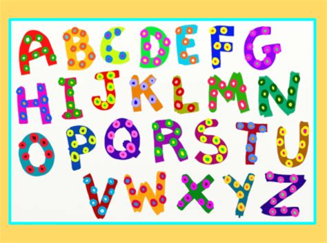 Letters And Letter Names