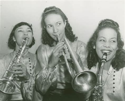 Three Members Of International Sweethearts Of Rhythm The First