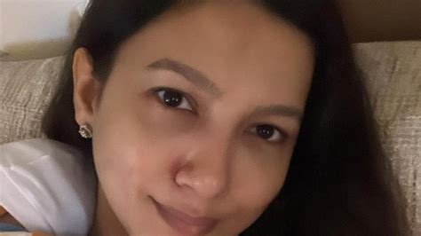 gauahar khan shares first pic with her son says didn t have the energy to be glammed up