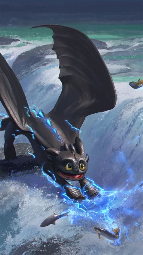 How To Train Your Dragon Dragons Night Fury Movies Artist Artwork