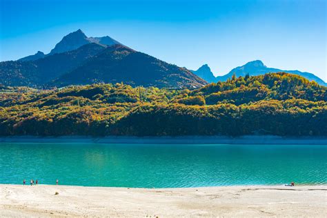 Au Lac Du Sautet Pour Bouger En Famille Isère Tourisme