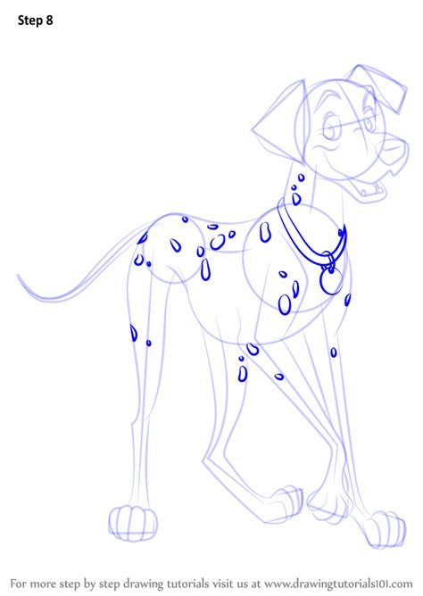 Signup for free weekly drawing tutorials. Learn How to Draw Pongo from 101 Dalmations (101 ...