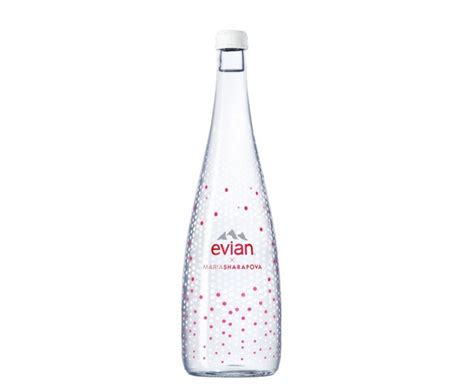 Evian X Maria Sharapova La Bottiglia Dacqua Personalizzata Per