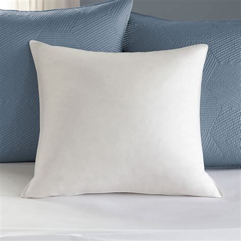 Euro Square Euro Feather Pillow Inserts Pacific Coast Bedding