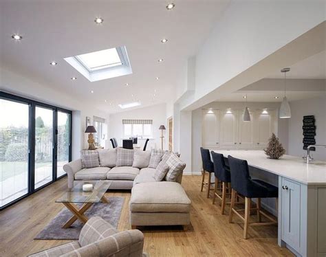 20 Stunning Open Plan Kitchen And Living Room Design Ideas Open Plan